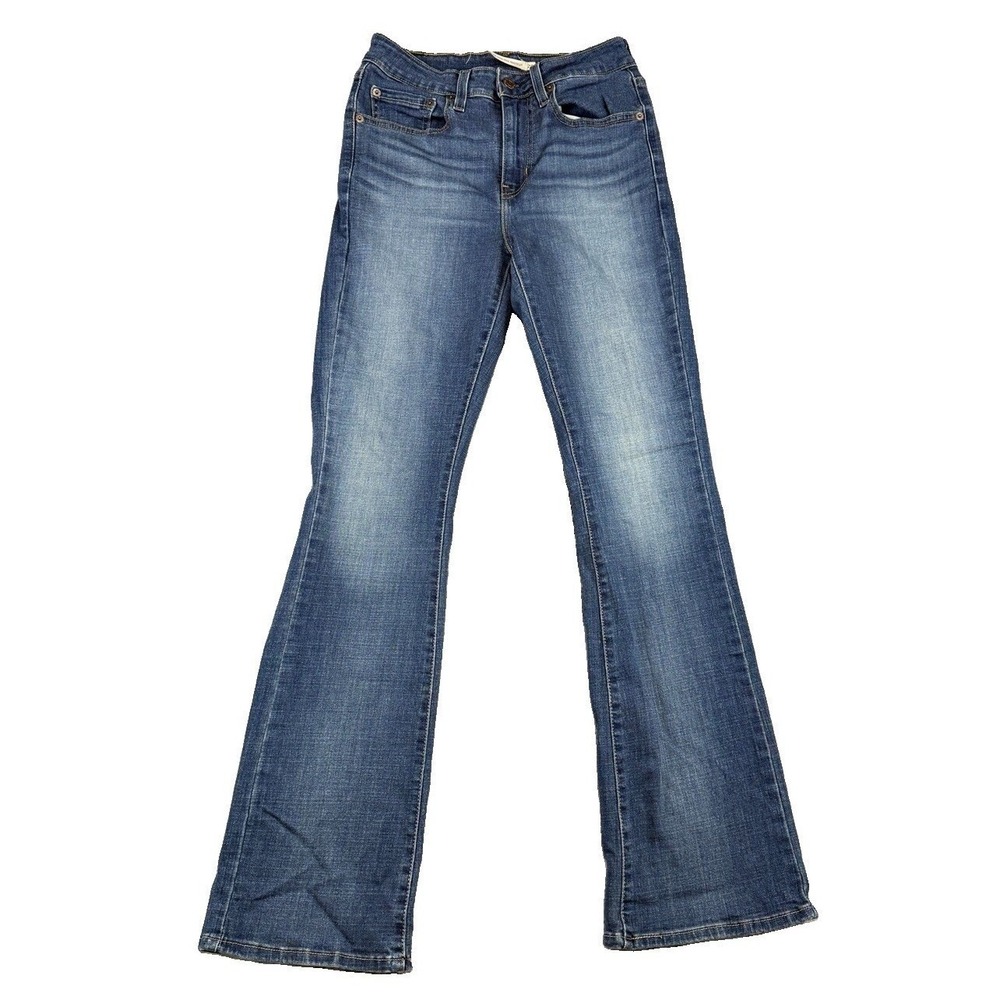 Levi's Signature Jeans Women's High Rise Medium Wash Boot Cut Jeans Size 28